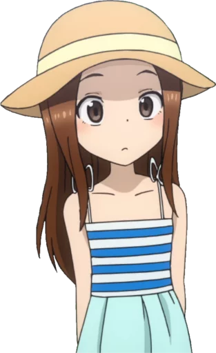 😐 Стикер «Let us all love Takagi» для Telegram