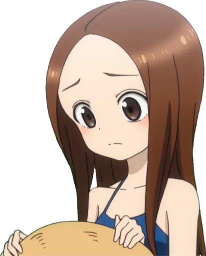 😞 Стикер «Let us all love Takagi» для Telegram