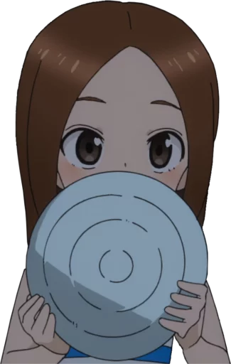 👒 Стикер «Let us all love Takagi» для Telegram