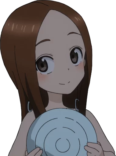 👒 Стикер «Let us all love Takagi» для Telegram