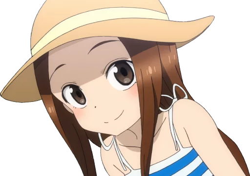🎣 Стикер «Let us all love Takagi» для Telegram