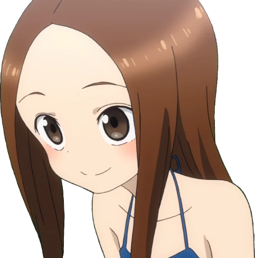 ☺️ Стикер «Let us all love Takagi» для Telegram