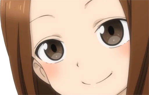 🎣 Стикер «Let us all love Takagi» для Telegram