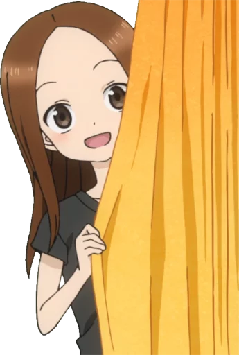😀 Стикер «Let us all love Takagi» для Telegram
