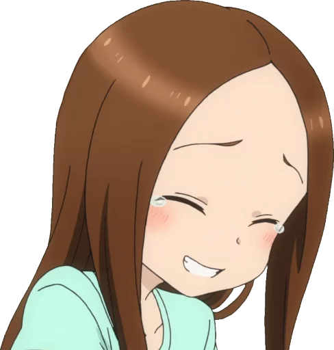 😂 Стикер «Let us all love Takagi» для Telegram