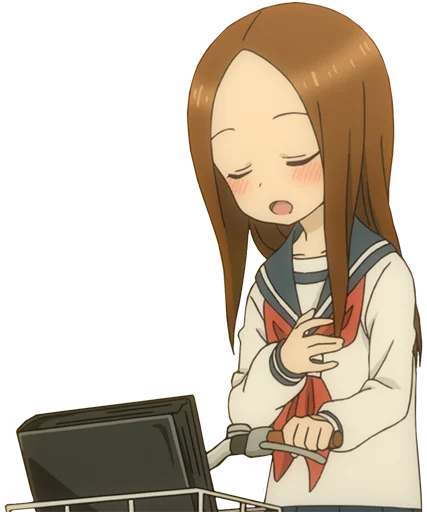 😤 Стикер «Tagaki Daisuki» для Telegram