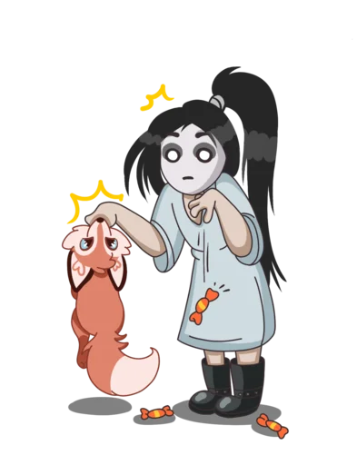 😳 Стикер «Такояши» для Telegram