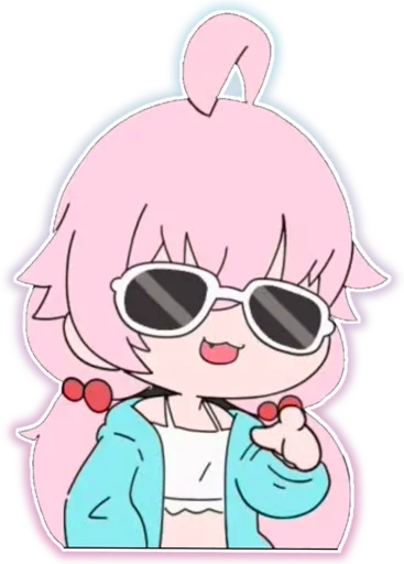 😍 Стикер «Takanashi Hoshino» для Telegram