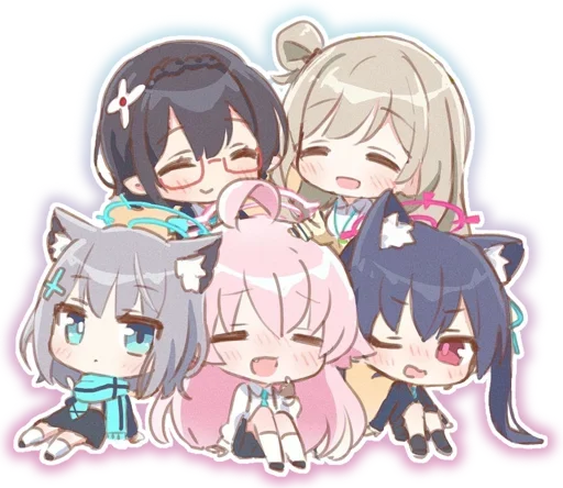 😍 Стикер «Takanashi Hoshino» для Telegram