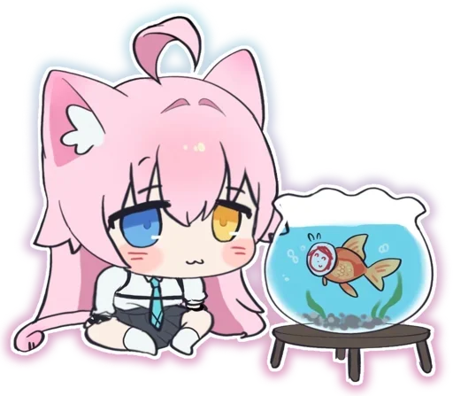 😍 Стикер «Takanashi Hoshino» для Telegram