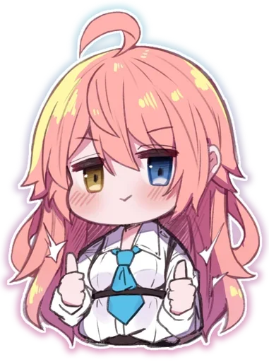 😍 Стикер «Takanashi Hoshino» для Telegram