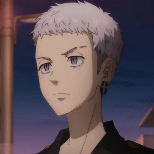 🤨 Стикер «Takashi Mitsuya Tokyo revengers» для Telegram