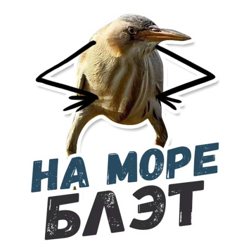 ⛵️ Стикер «ТАК БЛЭТ» для Telegram