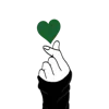 Стикер 43 Green Emotions