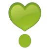Стикер 6 Green Emotions