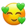 Стикер 35 Green Emotions