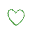 Стикер 30 Green Emotions