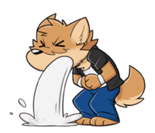 😷 Стикер «Takemoto life» для Telegram