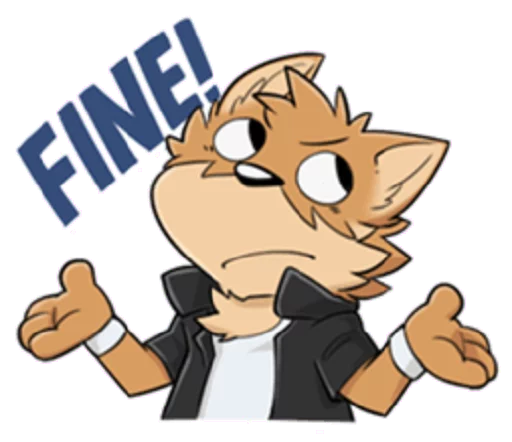 😐 Стикер «Takemoto life» для Telegram