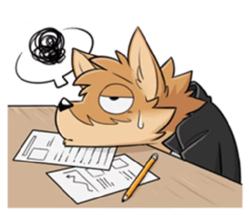 😫 Стикер «Takemoto life» для Telegram