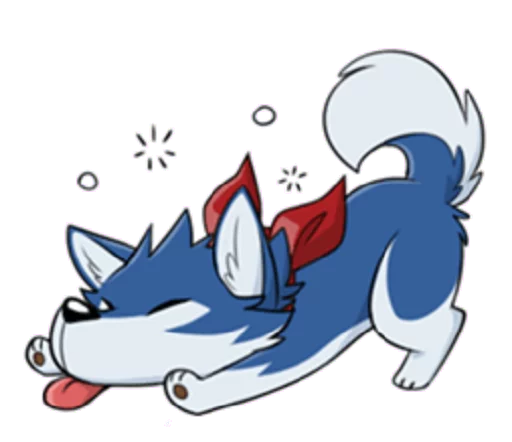 🐕 Стикер «Takemoto life» для Telegram