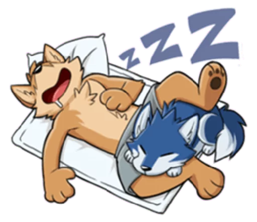 😴 Стикер «Takemoto life» для Telegram