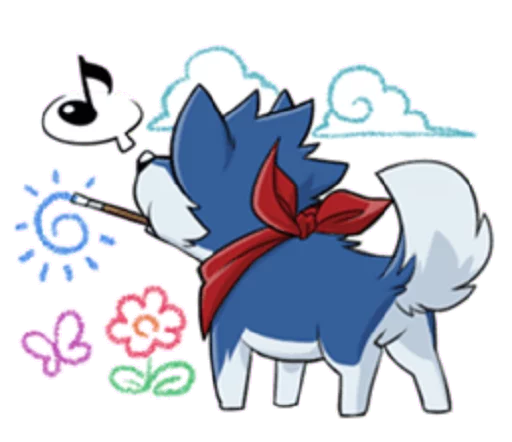 ✍ Стикер «Takemoto life» для Telegram
