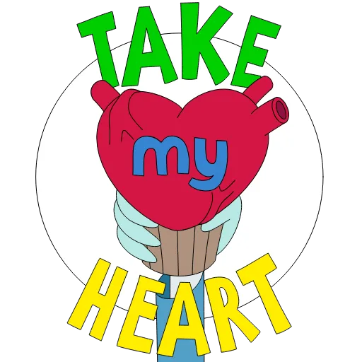 Стикерпак Take My Muffin для Telegram