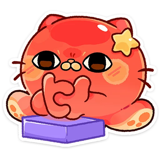 ☺️ Стикер «Такопи» для Telegram