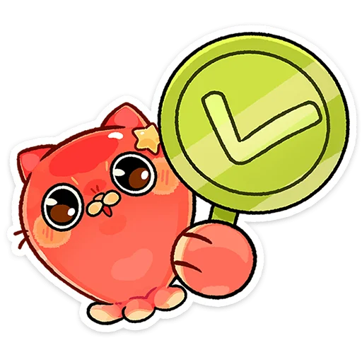 ☺️ Стикер «Такопи» для Telegram