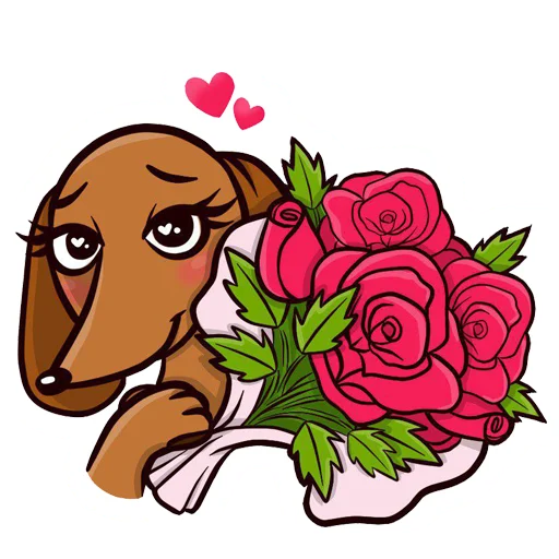🥰 Стикер «Такса Имидж Ресурс» для Telegram