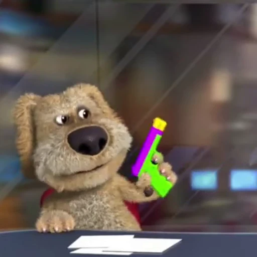🐶 Стикер «Talking Ben» для Telegram