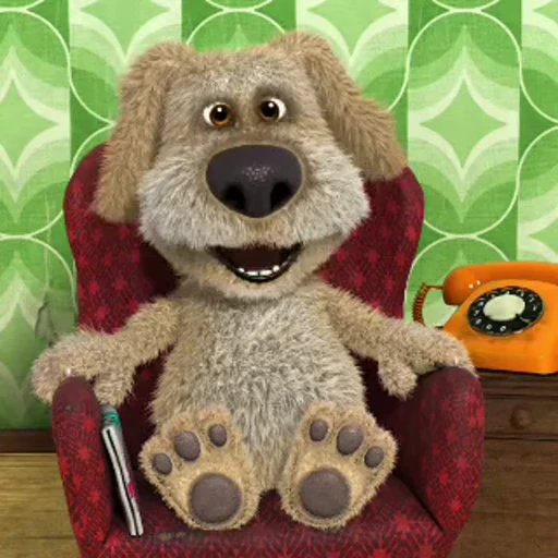🐶 Стикер «Talking Ben» для Telegram