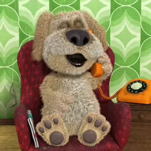 🐶 Стикер «Talking Ben» для Telegram