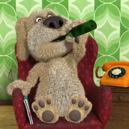 🐶 Стикер «Talking Ben» для Telegram