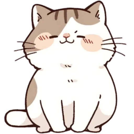 ☺️ Стикер «Говорящие котики» для Telegram