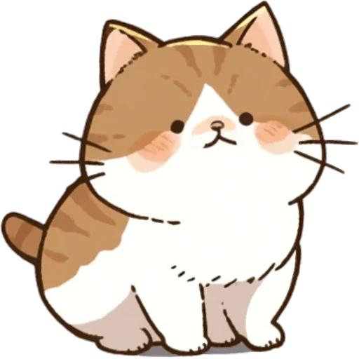 🫥 Стикер «Говорящие котики» для Telegram