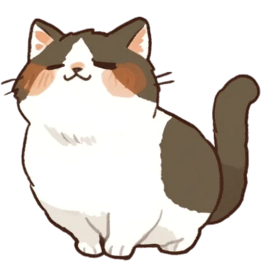 ☺️ Стикер «Говорящие котики» для Telegram