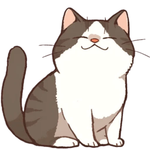 ☺️ Стикер «Говорящие котики» для Telegram