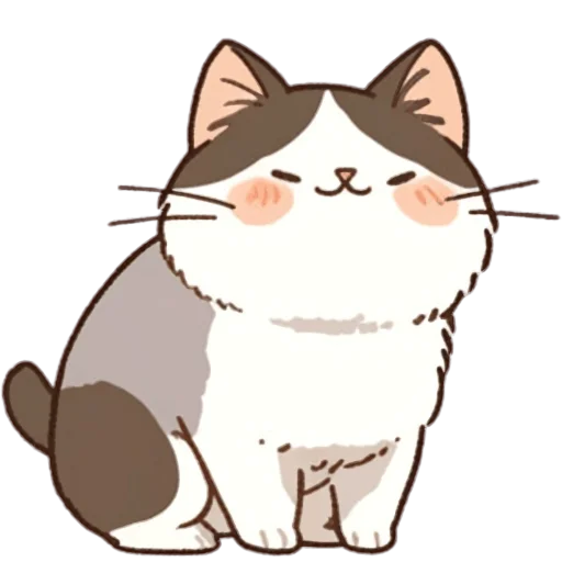 ☺️ Стикер «Говорящие котики» для Telegram