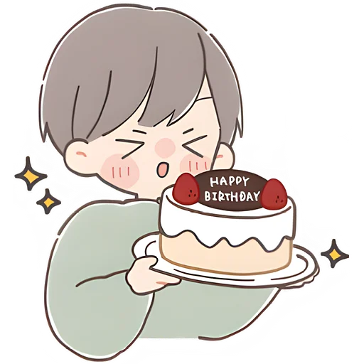 🧁 Стикер «Говорящий кун» для Telegram