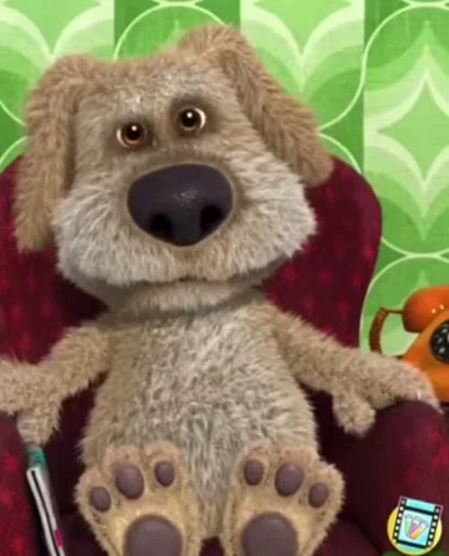 🐶 Стикер «Talking Ben The Dog» для Telegram