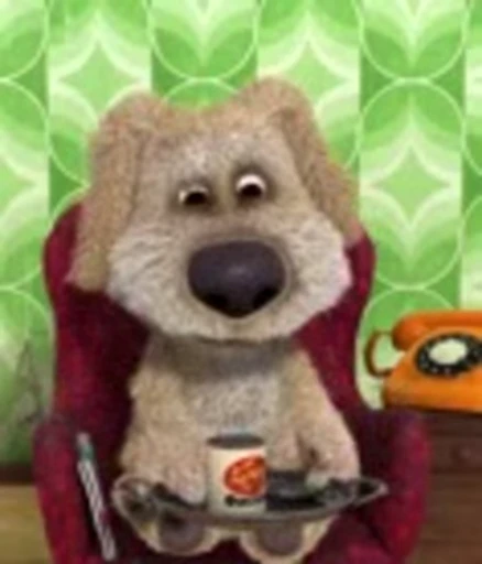 🐶 Стикер «Talking Ben The Dog» для Telegram