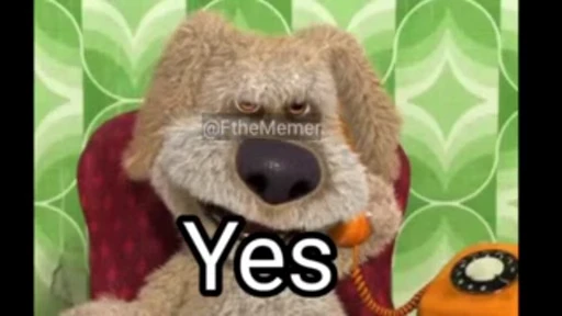 🐶 Стикер «Talking Ben The Dog» для Telegram