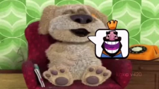 🐶 Стикер «Talking Ben The Dog» для Telegram