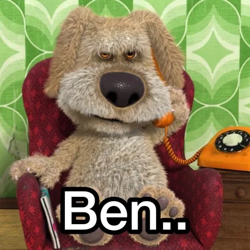 📞 Стикер «Talking Ben» для Telegram
