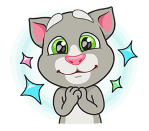😊 Стикер «Talking Tom» для Telegram