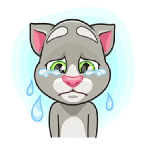 😢 Стикер «Talking Tom» для Telegram