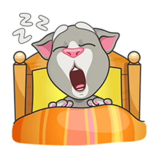 🛌 Стикер «Talking Tom» для Telegram