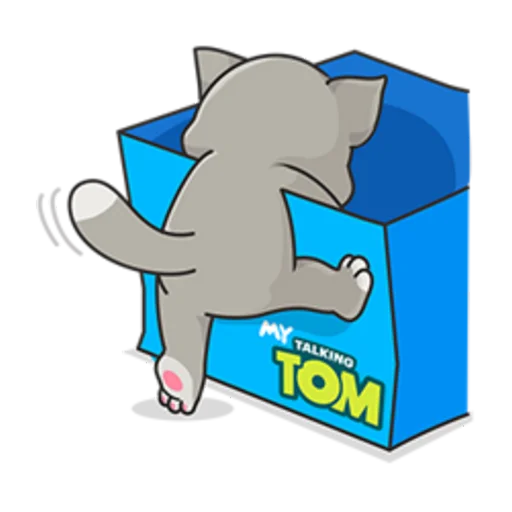 📦 Стикер «Talking Tom» для Telegram
